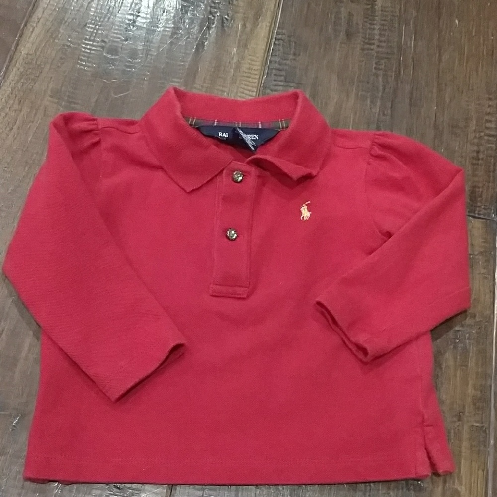 Ralph Lauren long sleeve polo.